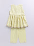 Girl's' Mint Green Ethnic Combo Set